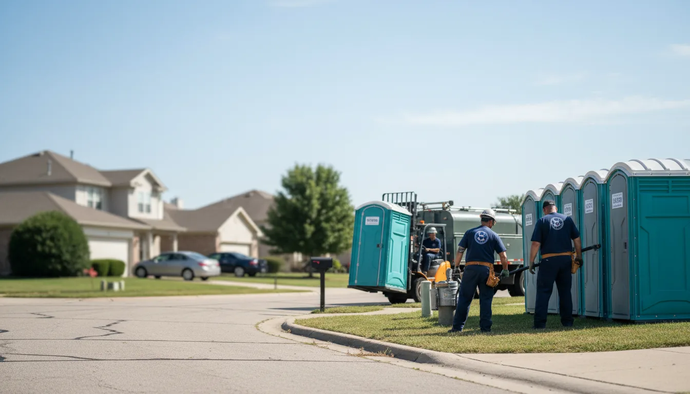 Porta Potty Rental in Hazelton, KS near me